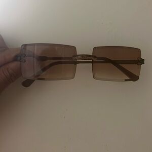 Trendy Rimless Sunglasses